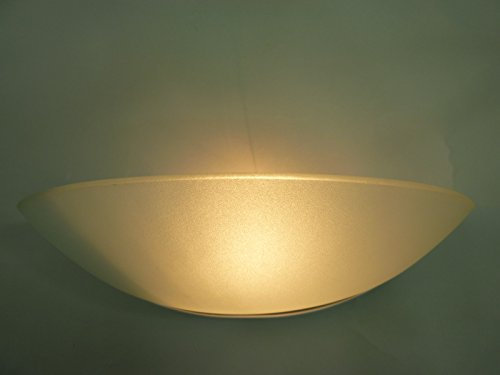 Dapo Wandleuchte aus satiniertem Glas, E27-60Watt, 2.Wahl