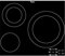 Whirlpool AKT 807/BF Placa, 1700 W, Vitrocerámica, Color