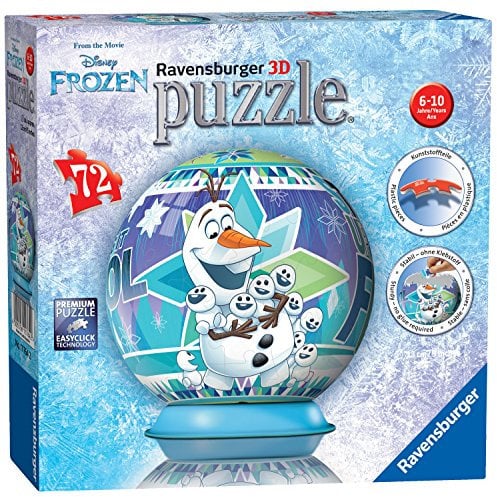 Ravensburger Disney Frozen, 72PC 3D Puzzle