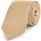 Ladeheid Herren Breite Krawatte KP-8 (150cm x 8cm, Beige)