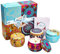 Bougie Parfumée Ensemble de Bougies Cire Soja Coffret Bougies Parfumées Lot de 4 Cadeau Femme pour Mariage Saint Valentin D'anniversaire Anniversaire Fête des Mères