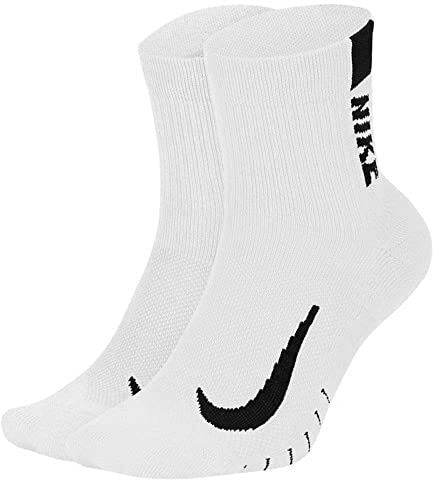 Nike Herren Mltplier Socken, White/Black, L EU