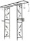 Garden Mile 2m Extra Large Metal Garden Arch - Bird Feeders Hanging Station And Trellis For Climbing Plants - Heavy Duty Metal Arch For Garden Decorations Outdoor Pergola And Arbours