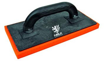 NELA Black Edition Sponge Float with Orange Rubber Fine