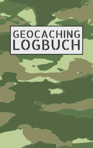 Geocaching Logbuch: Mini Notizbuch und Logbuch für Geocacher - Geocaching Zubehör und Ausrüstung Nano - Log mit Platz für 200 Eintragungen - Kleines Geocach Buch für Flasche oder Dose als Versteck