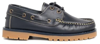 Pisamonas Náuticos Niño Cordones Talla 40 Color Azul Marino