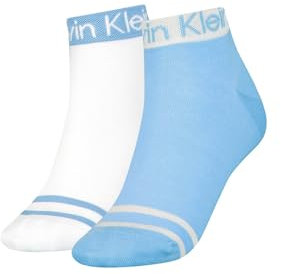 Calvin Klein Logo Women's Short Socks 2 pack