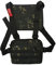 Gcroet Brust -Rig -Beutel Multifunktional Taille vordere Tasche Weste Taillenbeutel für Wanderungen zum Wandern Camping -Tarn -Chest -Tasche für Männer, Laufen Weste -Telefonhalter, Brusttasche,