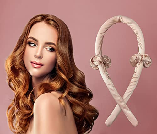 MBW Locken Haarband für Locken und Wellen ohne Hitze Lockenwickler über Nacht Lockenschwamm Locken ohne Hitze Hair Curler mit Haarnadel Hair Styling Tool für langes und mittleres Haar