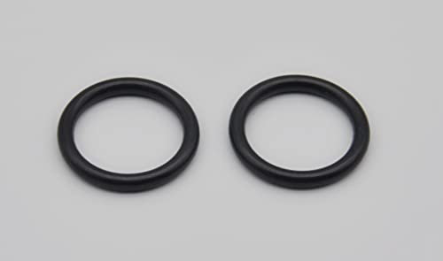 Lot de 2 joints toriques pour boulons de percussion compatibles avec Bosch GBH 5 DCE, GBH 38, GBH 5/40 DCE, PBH 380, Würth BMH 40E, Würth BMH 40-SE