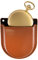 Eichmüller since 1950 Taschenuhrencase aus Kunstleder (offen) - Braun - Vintage Etui für Pocket Watches - Gürteltasche