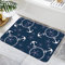 Zomer Badematte rutschfest 40x60cm Badezimmerteppich Mikrofaser Badteppich schnelltrocknende Badematten, für Badewanne Dusche Home Badezimmer, mit Anker