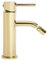 Rea Bidet-Wasserhahn Lungo Gold Einhebelmischer aus Messing für WC, WC, Badezimmer (Gold)