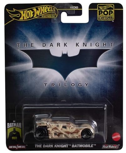 Hot Wheels Pop Culture Batman The Dark Night Trilogy Batmobile HXD97