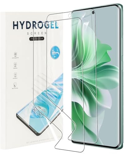 MEMELOKA Protector de Pantalla para OPPO Reno 11F 5G/OPPO Reno 11 F 5G, TPU Película de Hidrogel Flexible, Alta Definición y Alta Sensibilidad con 3D Cobertura Completa