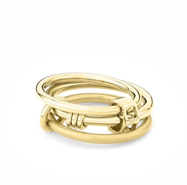 LIEBESKIND Ring LJ-1427-R-56 aus Edelstahl in gold
