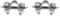 Mealoodiousmusea 2 set 304 Stainless Steel Control Throttle Cable U Shaped Clamp Boat Hardware