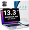 PYS Magnétique Filtre de Confidentialité pour MacBook Air 13 Pouces M1 (2018-2021) / Macbook Pro 13 Pouces (2016-2022, M1, M2)- Film de Protection Anti-espion, Anti-éblouissement, Facile à Installer