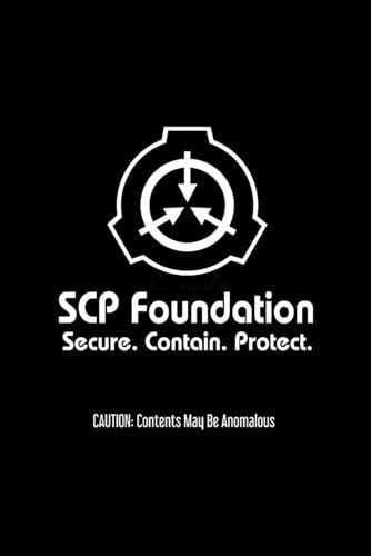 Scp Foundation Logo Notebook: Journal for Writing, Size 6 x 9 inches, Lined blank , 110 Pages Glossy