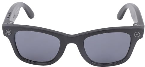 MENDUNER AI Smart Brille mit Kamera, Hochgeschwindigkeitsbluetooth 5.3 Echtzeitübersetzung, 260 MAh Schnelles Laden, Bluetooth -Smart -Brille für Männer, Kamera -Sonnenbrille für Reisen