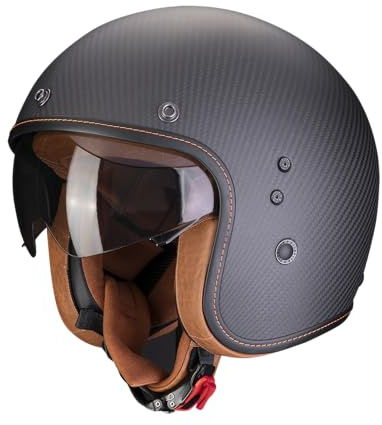 SCORPION BELFAST EVO CARBON SOLID Matte Black L