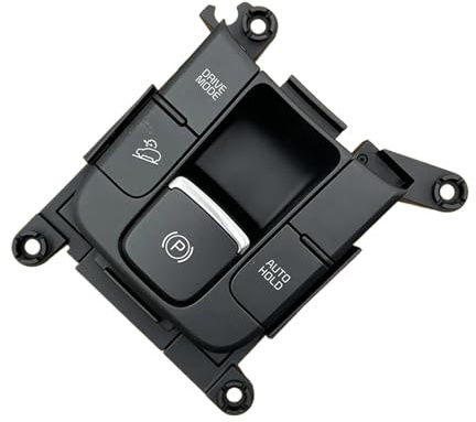 Interruptor de Freno de Mano Negro Kia Sportage QL (2016-2023), actuador de botón pulsador, Funcionamiento Manual.