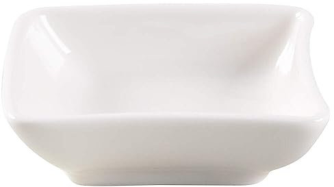 Villeroy and Boch NewWave Cuenco para Aperitivos y Salsas,Tazón de inmersión, Blanco, 8,5 x 8,5 cm