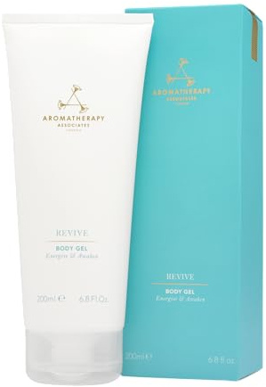 Aromatherapy Associates Revive Body Gel 200ml - Refresh Body and Mind, Grapefruit, Rosemary & Juniper Essential oils, Even Out Skin Tone and Texture, Detoxification, Soft & Supple Skin Lotion