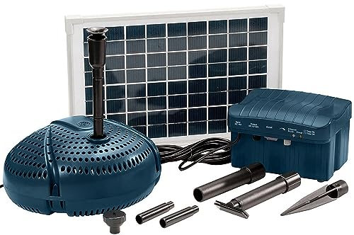FIAP Aqua Active Solar Set 800 - Solarpumpe - Teichpumpe - Wasserspielpumpe - Solar - Wasserfontäne - Pumpe - Solar Panel - getaucht aufstellbar