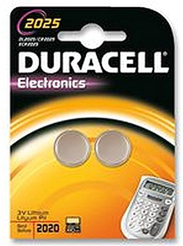 Lot de 2 piles au LITHIUM CR2025 piles Non rechargeables
