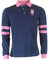 Stade Français Paris - Polo adulte manches longues - Vêtement Stade Français Paris - pour homme - Polo sport pour supporter club de rugby