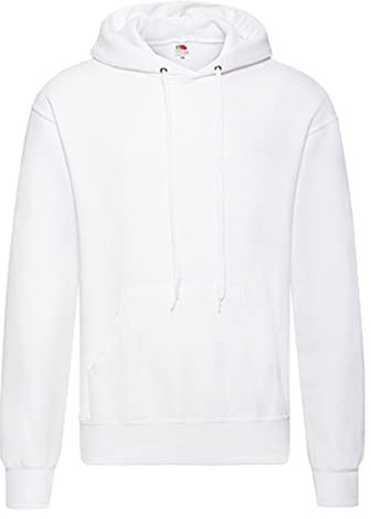 Fruit of the Loom Hooded Sweat Weiß - L