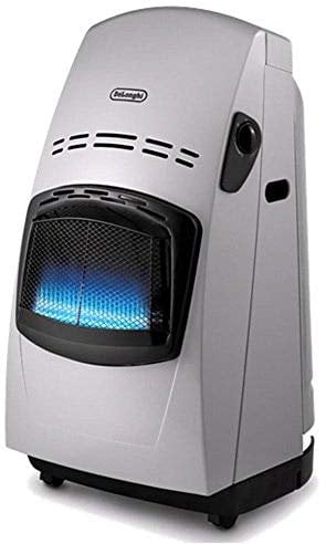 De'Longhi Estufa catalítica de Llama Azul Delonghi Vbf 4200W (versión española), 4200 W, Acero Inoxidable, plástico, Plateado