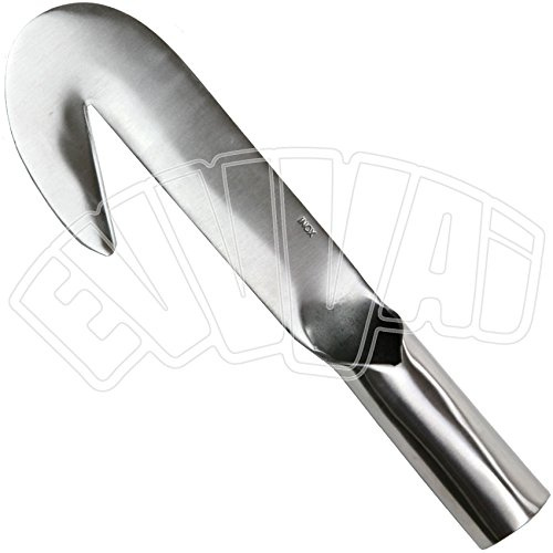 RONCOLA ULIVI ACCIAIO INOX CON CANNA RONCOLETTA PER POTA POTATURA ORTO GIARDINO