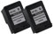 2 Druckerpatronen in schwarz für HP Deskjet 1000 2050 3000 3050 Officejet 2620 ersetzen HP 301XL