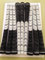New Set of 9 White and Black Dual Compound Golf Grips + Tape + instructions