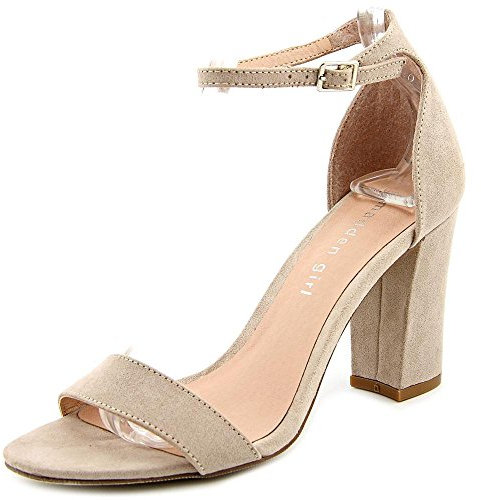 Madden Girl Femme Beella Heeled Sandal, Rose poudré, 38 EU