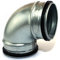 MKK - 10913-003 - 90° Bogen Wickelfalzrohr Lippendichtung Winkel Spiralrohr Ø 150 mm