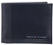 Tommy Hilfiger Porte-monnaie en cuir cambridge avec porte-carte amovible pour homme Taille unique Marine