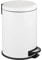 WENKO Treteimer Leman Easy Close Weiß 20 L - Kosmetikeimer, Mülleimer mit Absenkautomatik Fassungsvermögen: 20 l, Stahl, 30.5 x 44 x 37.5 cm, Weiß, 44 x 37.5 x 30.5 cm