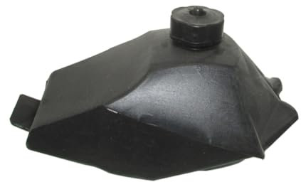 STONEDER Réservoir de carburant en plastique noir pour moteur à 2 temps 47cc 49cc Mini-moto Quad 4 roues Moto-cross Véhicules tout-terrain chinois