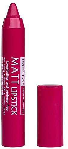 Impala - Automatischer Lippenstift Matt Bubblegum Pink Nº 11 | Langanhaltender matter Lippenstift | Feuchtigkeitsspendender Lippenstift mit cremiger Textur und Balsam-Effekt