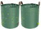BETOY Gartensack 2 x 60L-2 Premium Gartensäcke-Stabile Gartenabfallsäcke aus Robustem Polypropylen-Gewebe (PP) - Selbststehend und Faltbar Laubsäcke für Gartenabfälle Laub Rasen Pflanz Grünschnitt