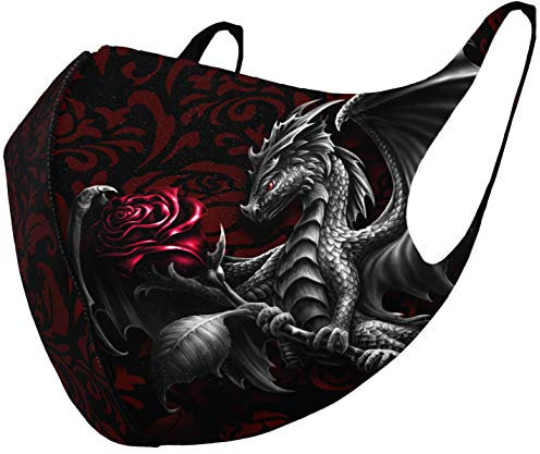 Spiral - Dragon Rose - Masque pour Visage
