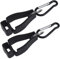 Skyzone 2Pcs Work Gloves Clips,Glove Grabber Clip, Labor Work Clamp, Labor Glove Holder Safety Guard Interlock Design Welding Glove Clamp Helmets Labor Work Clamp Grabber Catcher (Black)