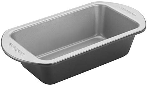 Cuisinart CMHB-9LP Easy-Grip Nonstick Loaf Pan, Steel, Black/Silver