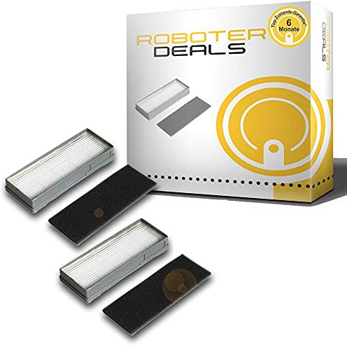 Feinstaub Filter (2 Stück) für Ecovacs Deebot 600/601 / 605