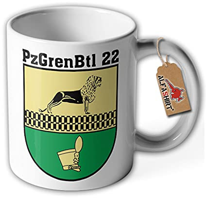 Tasse PzGrenBtl 22 PanzerGrenadierBataillon Heer Heinrich-der-Löwe #37047