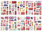 Gereton Platinums Jubilee Aufkleber Set, 10 Teile/Set Queen Jubilee Tattoo Aufkleber, Union Jack Flag Temporäre Aufkleber, Union Jack Partyzubehör Jubiläumsdekorationen 2022