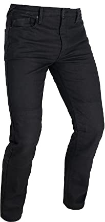 Oxford OA AAA Slim Men's Motorcycle Jeans Blk 38/34
